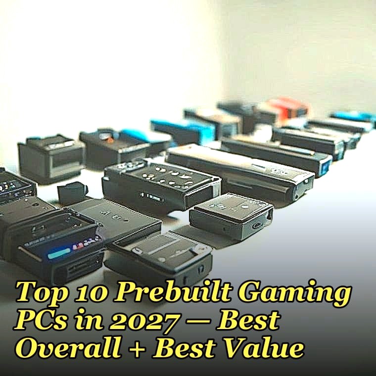 Top 10 Prebuilt Gaming PCs in 2027 — Best Overall + Best Value