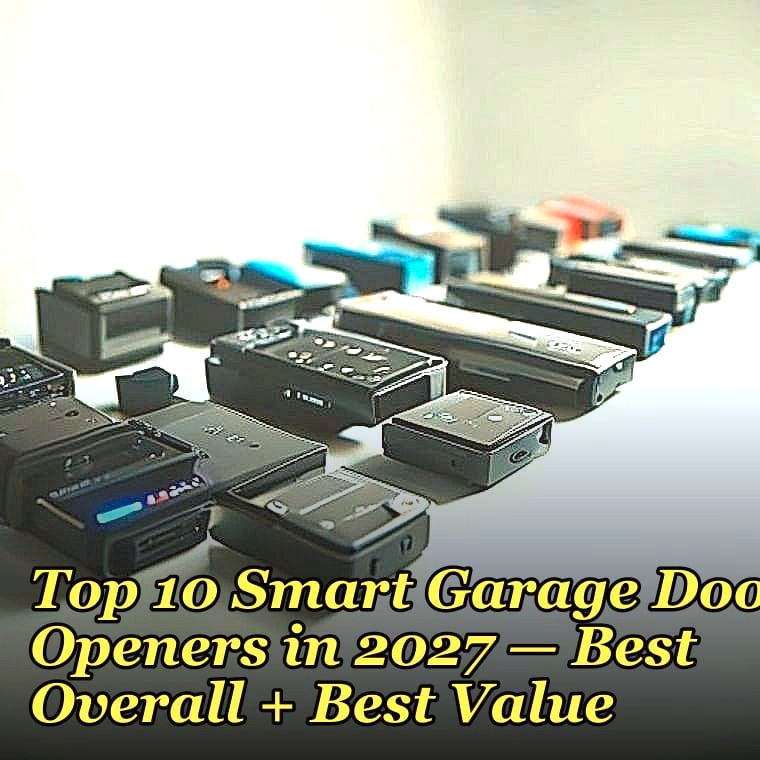Top 10 Smart Garage Door Openers in 2027 β Best Overall + Best Value