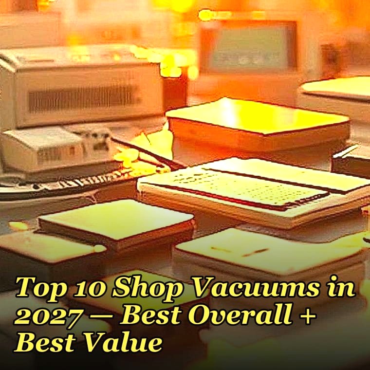 Top 10 Shop Vacuums in 2027 — Best Overall + Best Value