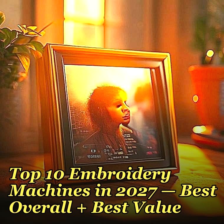 Top 10 Embroidery Machines in 2027 — Best Overall + Best Value