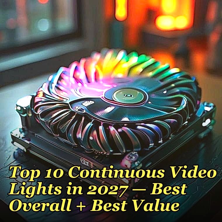 Top 10 Continuous Video Lights in 2027 β Best Overall + Best Value
