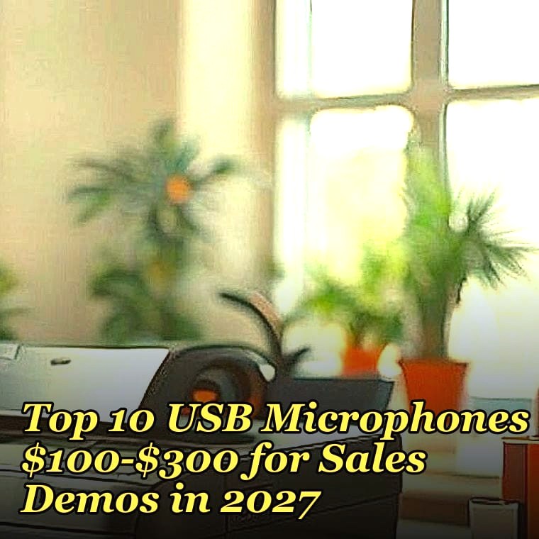 Top 10 USB Microphones $100-$300 for Sales Demos in 2027