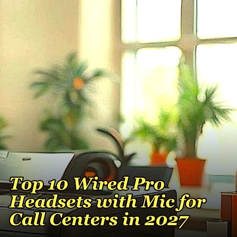 Top 10 Wired Pro Headsets with Mic for Call Centers in 2027