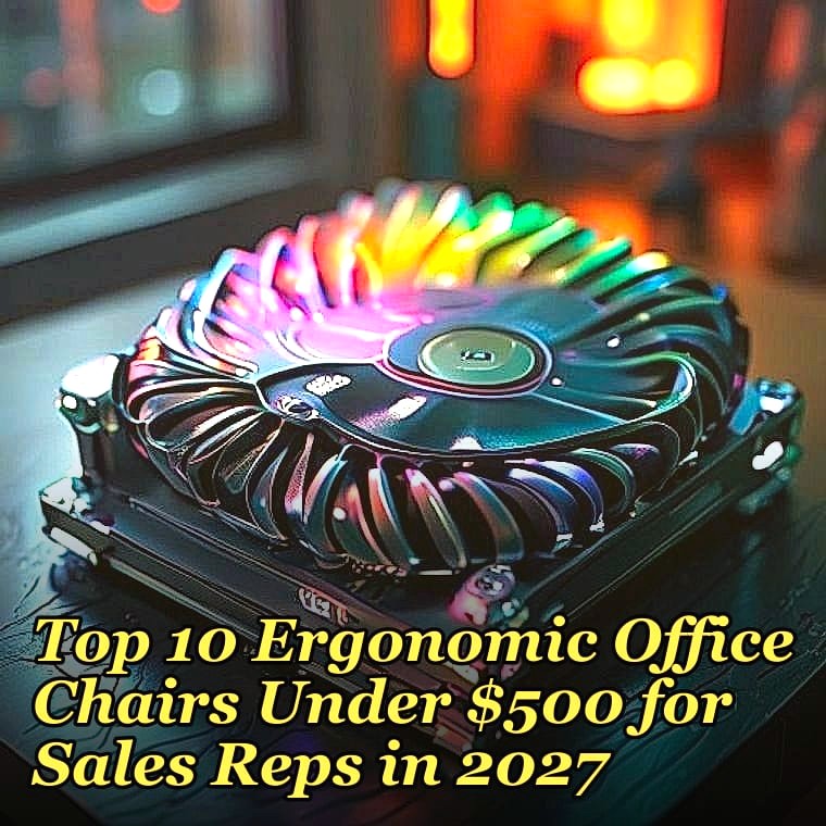 Top 10 Ergonomic Office Chairs Under $500 for Sales Reps in 2027