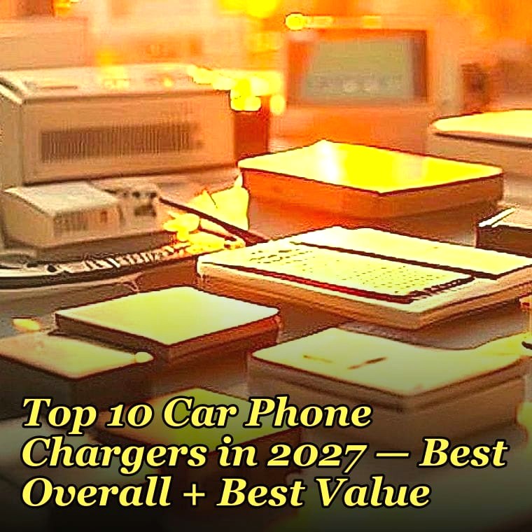 Top 10 Car Phone Chargers — Best Overall + Best Value in 2027