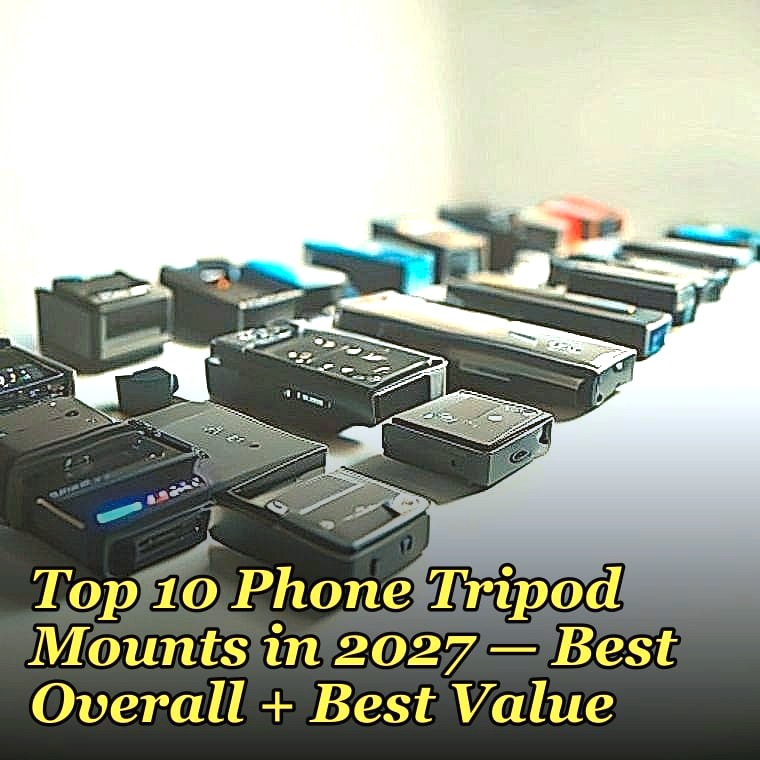 Top 10 Phone Tripod Mounts — Best Overall + Best Value in 2027
