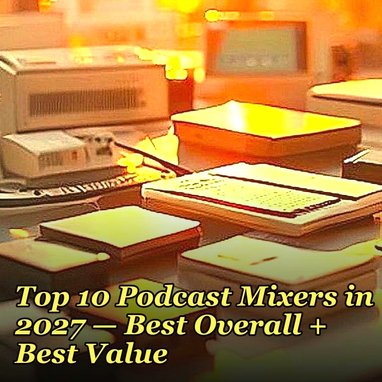 Top 10 Podcast Mixers — Best Overall + Best Value in 2027
