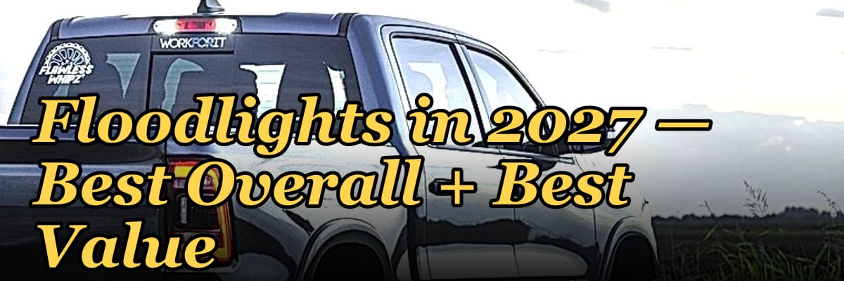 Top 10 Outdoor Security Floodlights in 2027 — Best Overall + Best Value