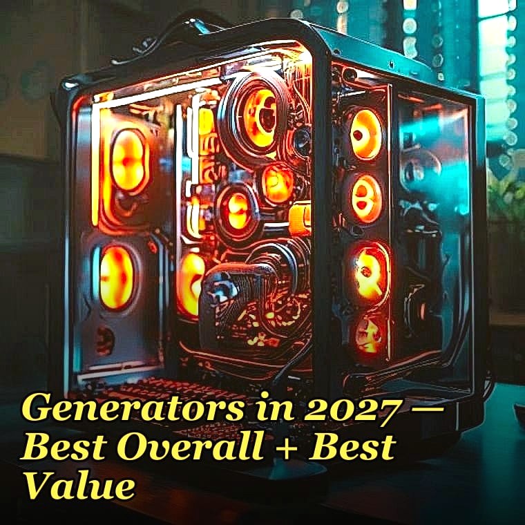 Top 10 Portable Generators in 2027 — Best Overall + Best Value