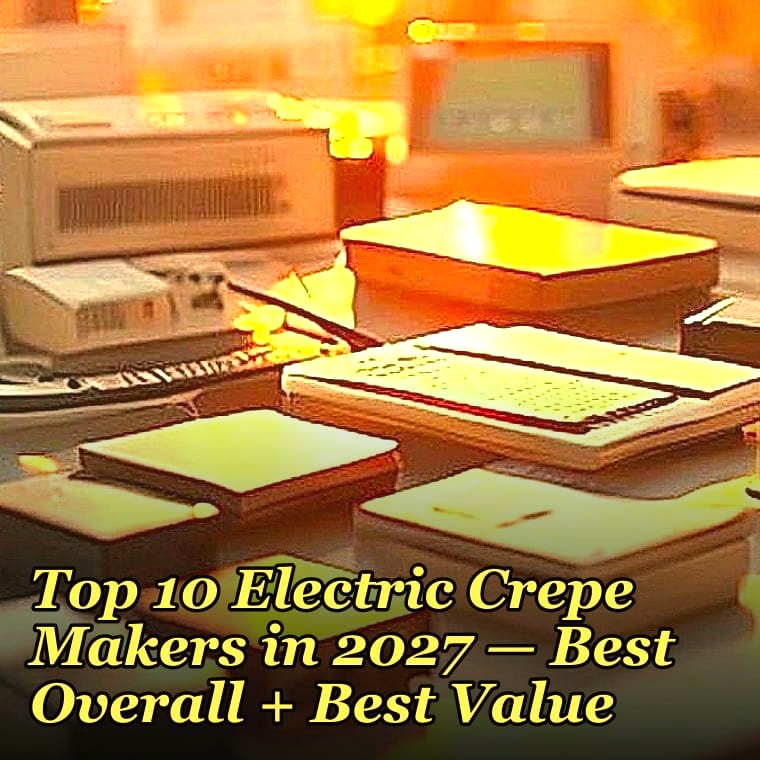 Top 10 Electric Crepe Makers in 2027 — Best Overall + Best Value