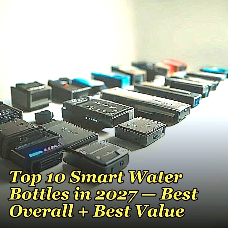 Top 10 Smart Water Bottles in 2027 — Best Overall + Best Value