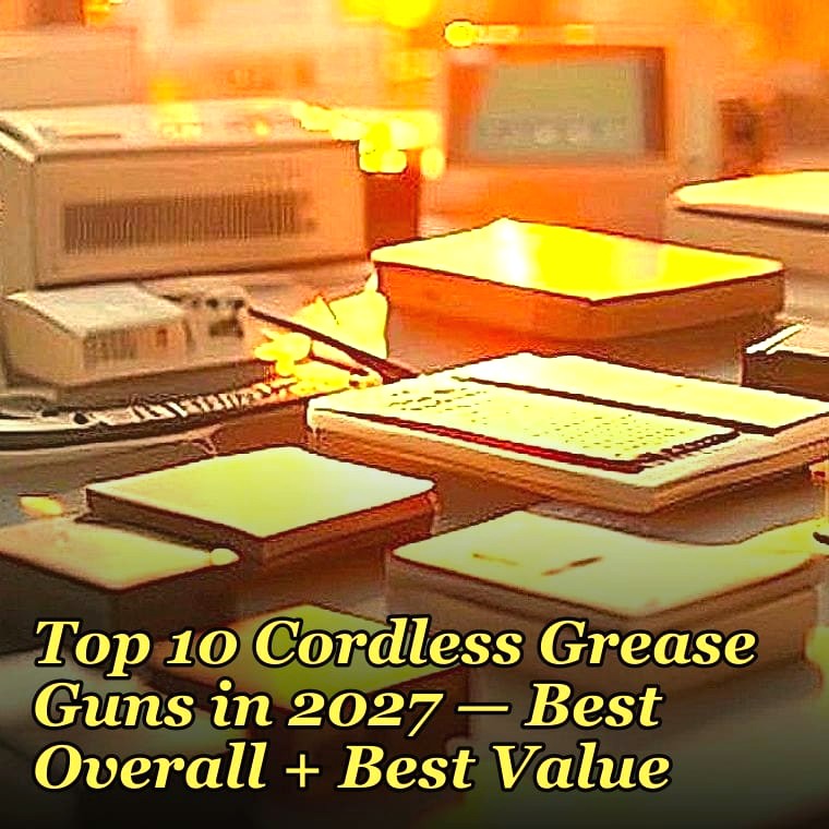 Top 10 Cordless Grease Guns in 2027 — Best Overall + Best Value