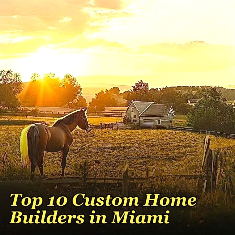 Top 10 Custom Home Builders in Miami in 2027