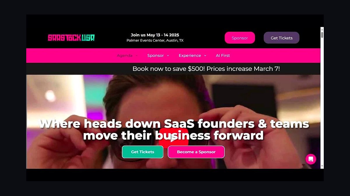 The 10 Best SaaS Conferences in 2027 — figure 4