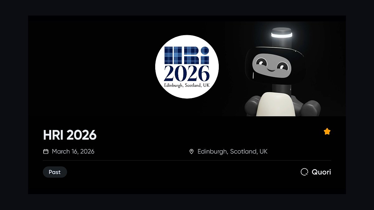 The 10 Best Robotics Conferences in 2027 — figure 5
