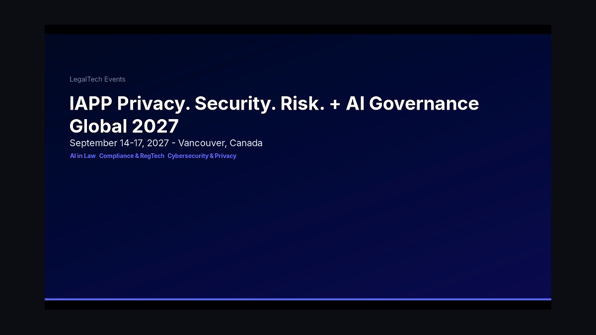 The 10 Best Privacy and Data Protection Conferences in 2027 — figure 4