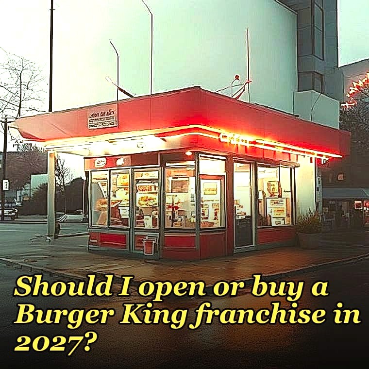 Should I open or buy a Burger King franchise in 2027?