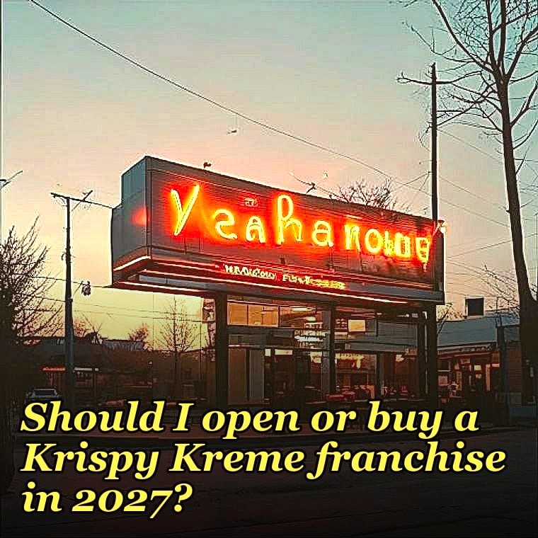 Should I open or buy a Krispy Kreme franchise in 2027?
