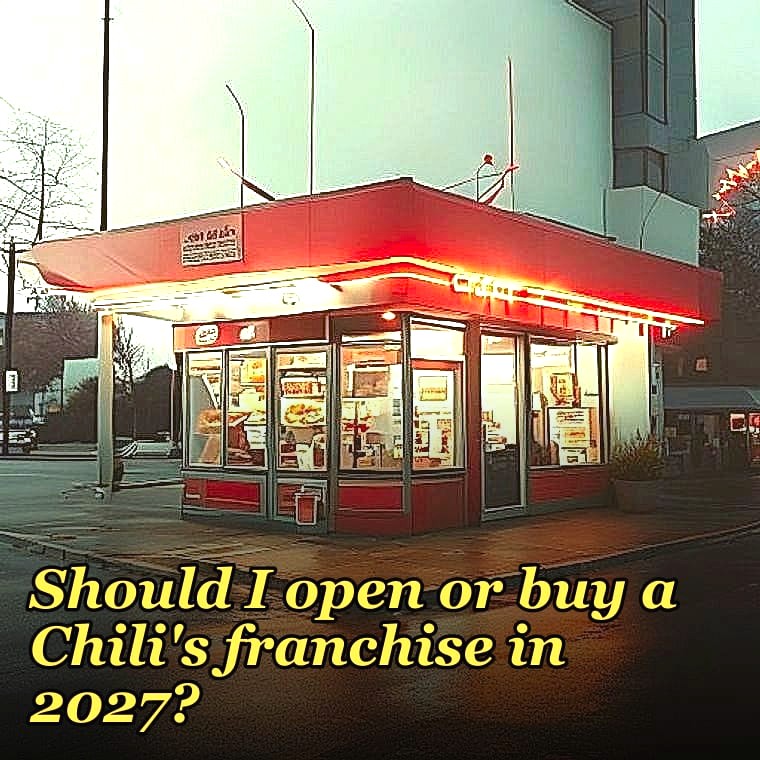 Should I open or buy a Chili's franchise in 2027?