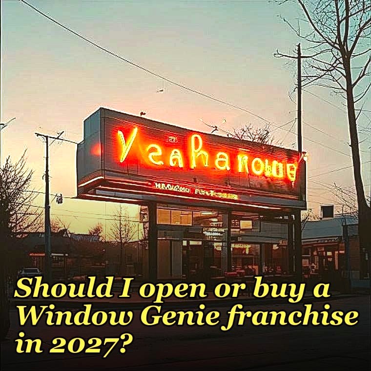 Should I open or buy a Window Genie franchise in 2027?