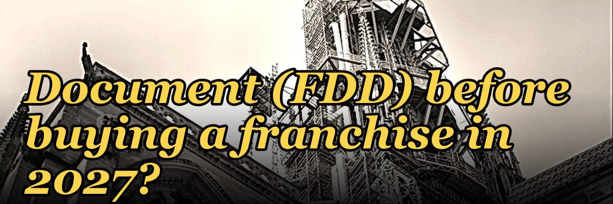 How do I read a Franchise Disclosure Document (FDD) before buying a franchise in 2027?
