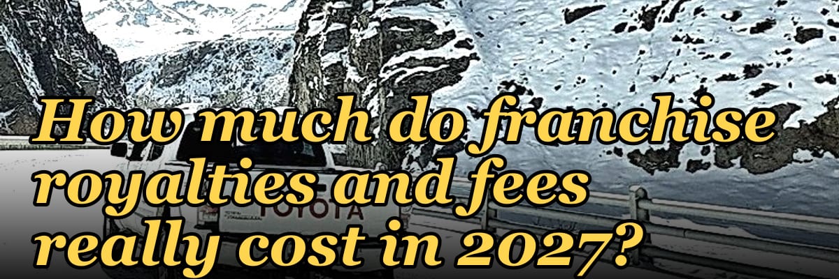 How much do franchise royalties and fees really cost in 2027?