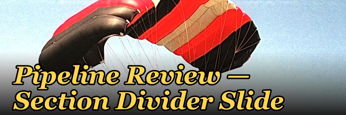 Pipeline Review — Section Divider Slide