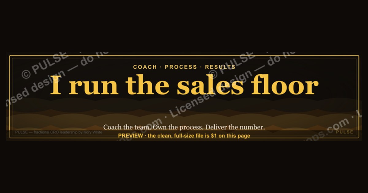 Sales Director — LinkedIn Banner