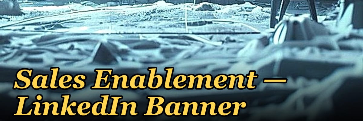 Sales Enablement — LinkedIn Banner