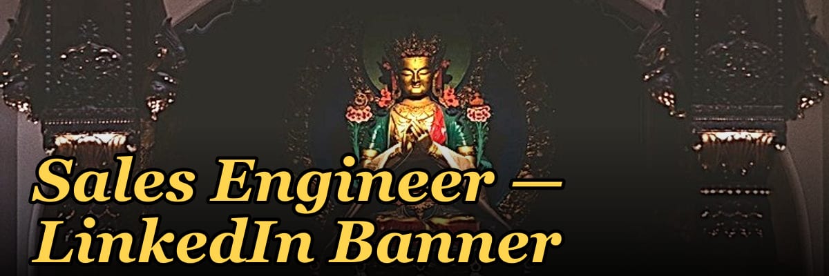 Sales Engineer — LinkedIn Banner