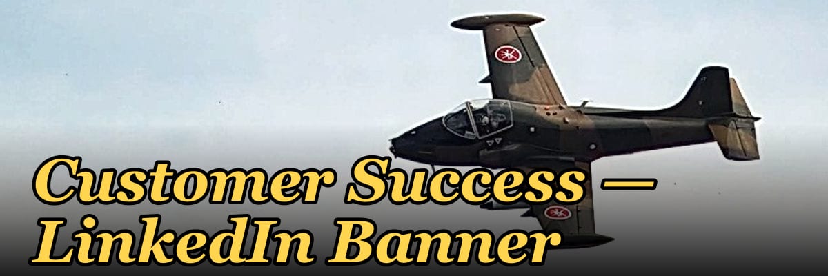Customer Success — LinkedIn Banner