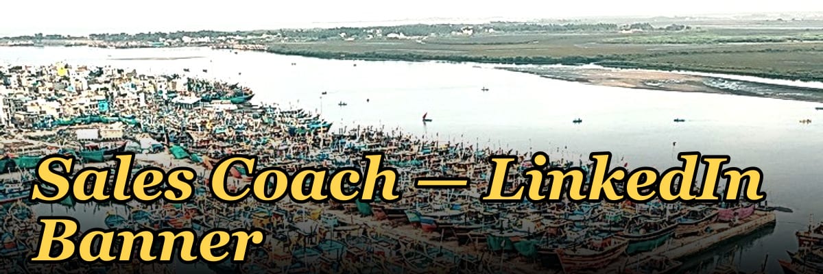 Sales Coach — LinkedIn Banner