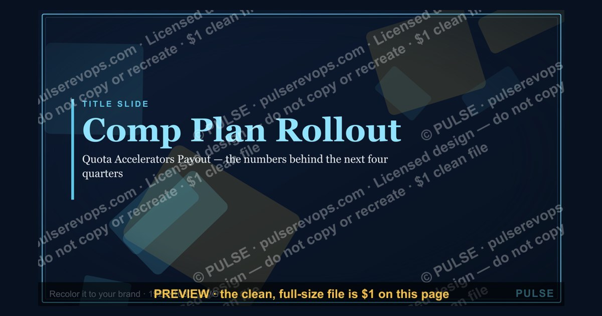 Comp Plan Rollout — Title Slide — figure 1