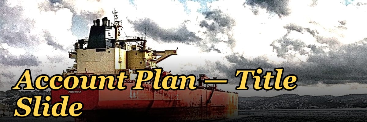 Account Plan — Title Slide