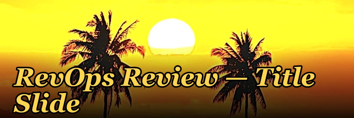 RevOps Review — Title Slide