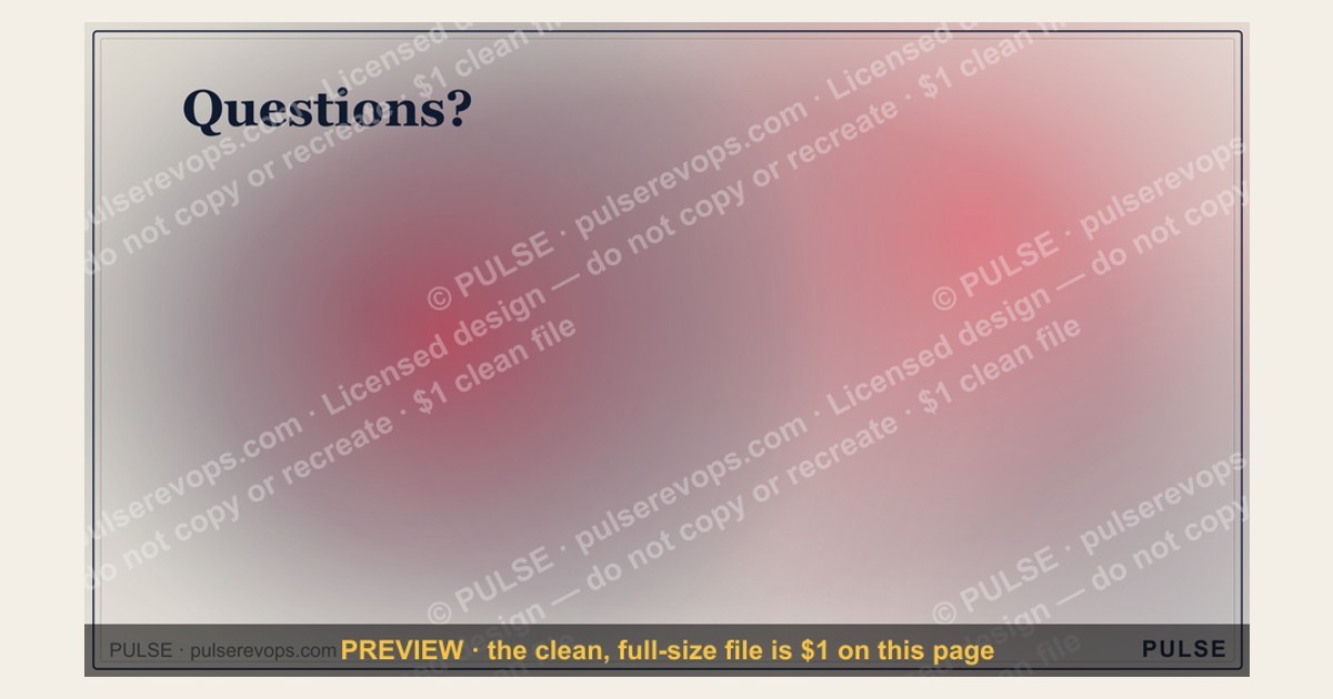 Questions? — Closing Slide — figure 1
