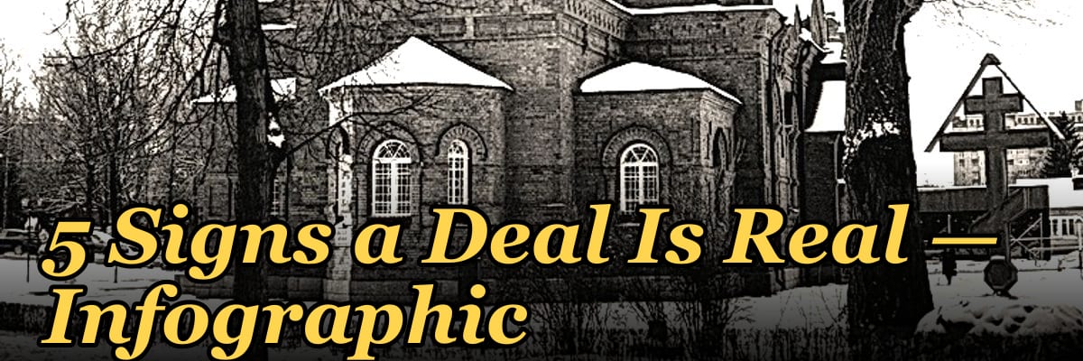 5 Signs a Deal Is Real — Infographic