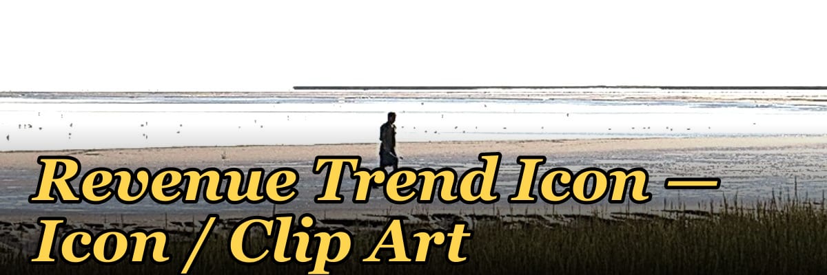 Revenue Trend Icon — Icon / Clip Art