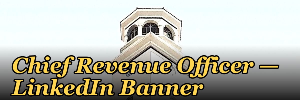 Chief Revenue Officer — LinkedIn Banner