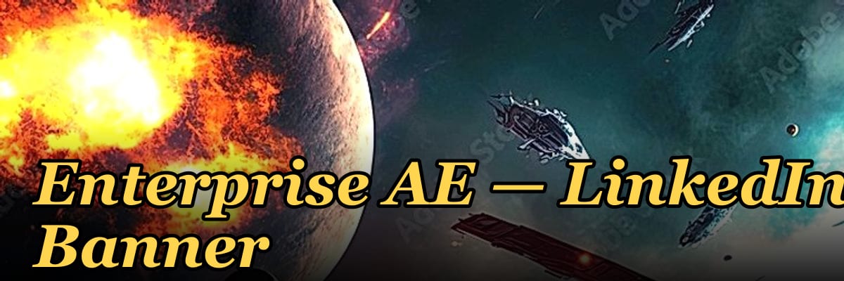 Enterprise AE — LinkedIn Banner