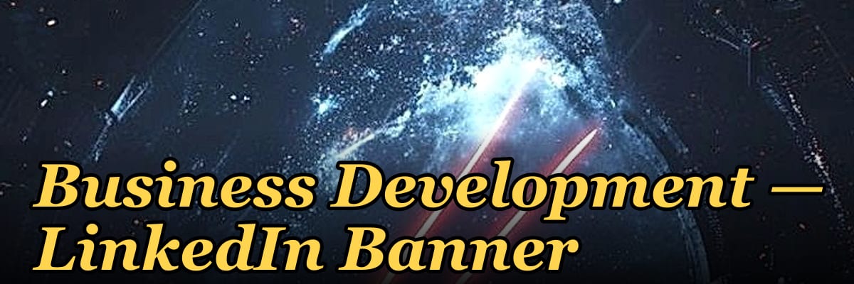 Business Development — LinkedIn Banner