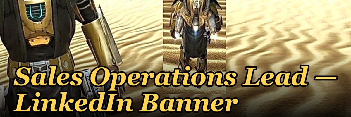 Sales Operations Lead — LinkedIn Banner