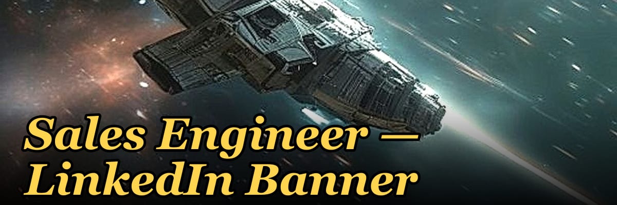Sales Engineer — LinkedIn Banner