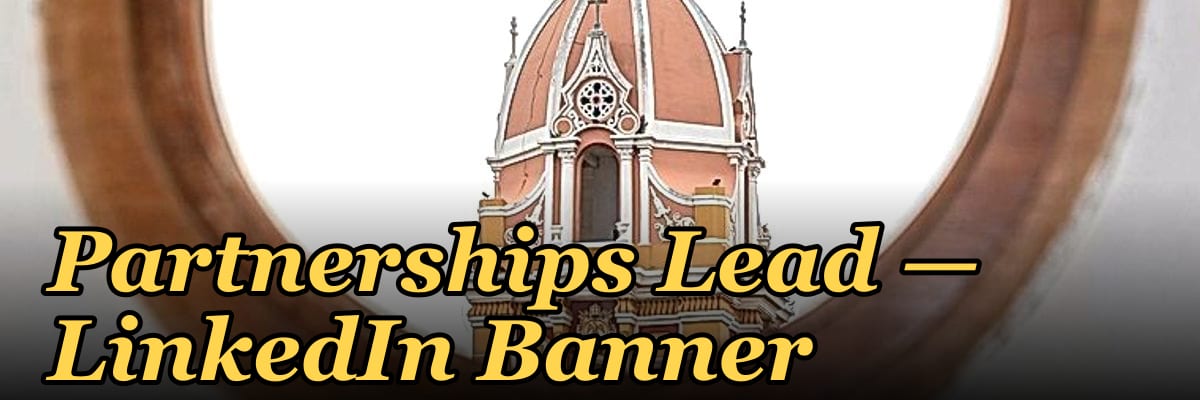 Partnerships Lead — LinkedIn Banner