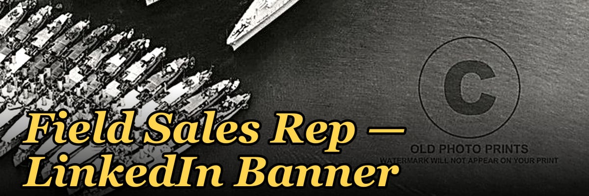 Field Sales Rep — LinkedIn Banner