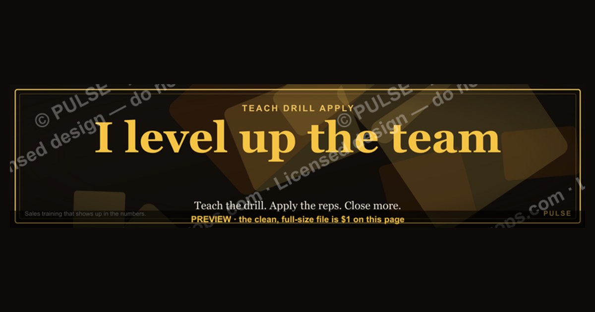 Sales Trainer — LinkedIn Banner