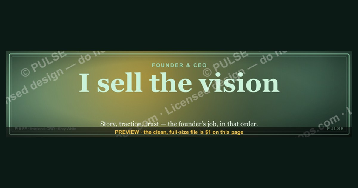 Founder & CEO — LinkedIn Banner