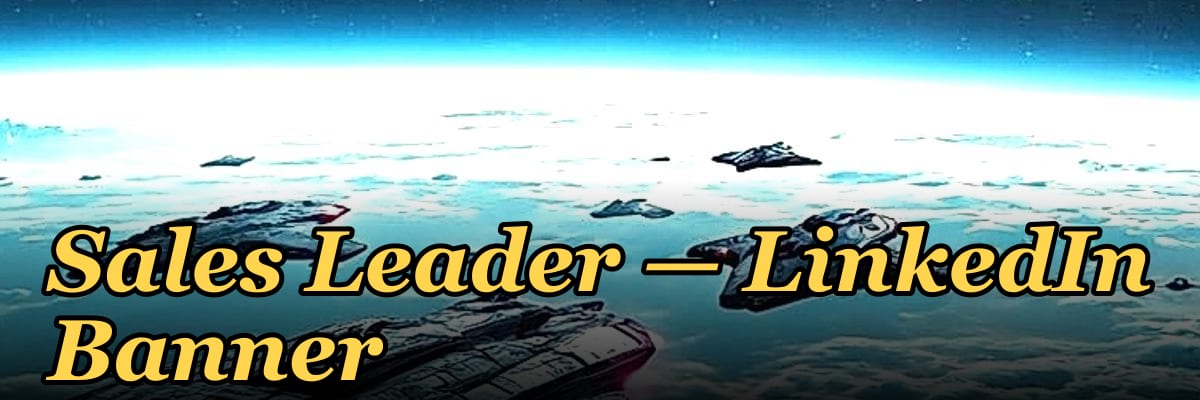 Sales Leader — LinkedIn Banner