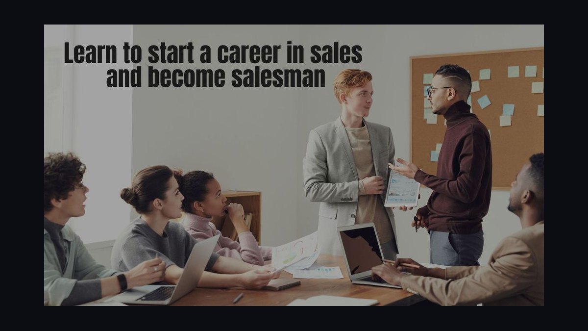 “Start your sales career here.” — LinkedIn Banner