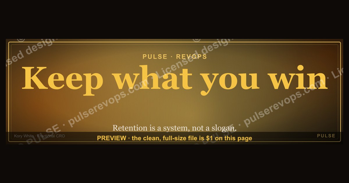Keep what you win. — LinkedIn Wallpaper